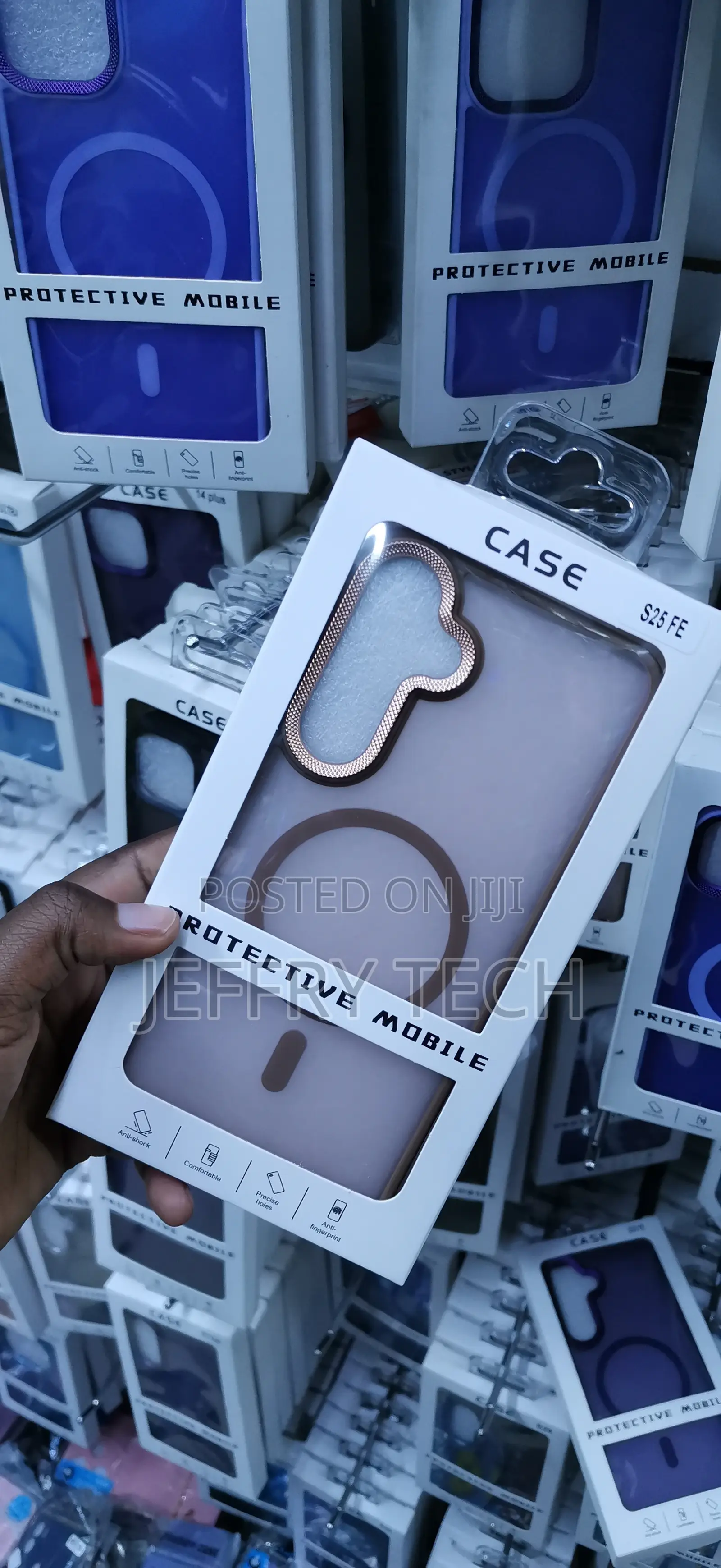 Samsung Galaxy S25 Fe Semi-Transparent Backing Case