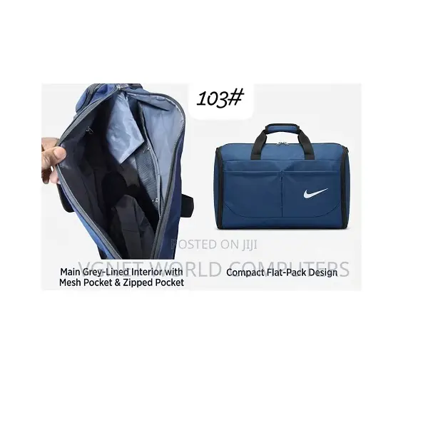 Sports Gym Bag for Workout Bag With Shoes Wet Compartment