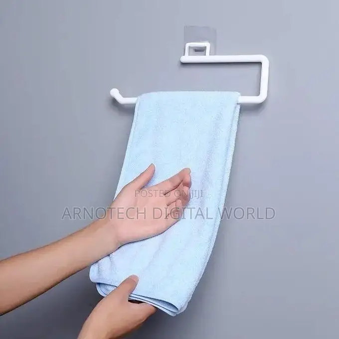 Self Adhesive Toilet Paper Towel Holder for Bathroom and Kitchen