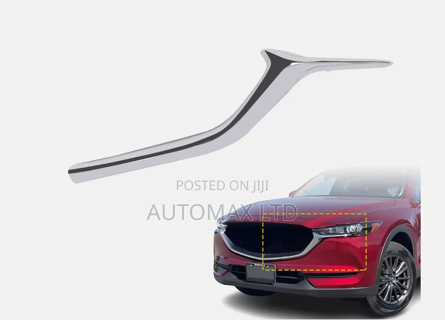 Mazda Cx-5 Yr2017/20, Front Bumper Chrome Finish