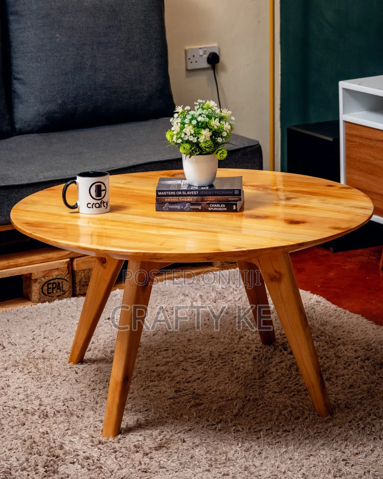 Circular Kazuri Coffee Table