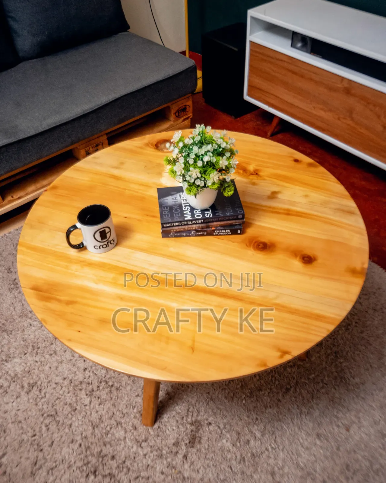 Circular Kazuri Coffee Table