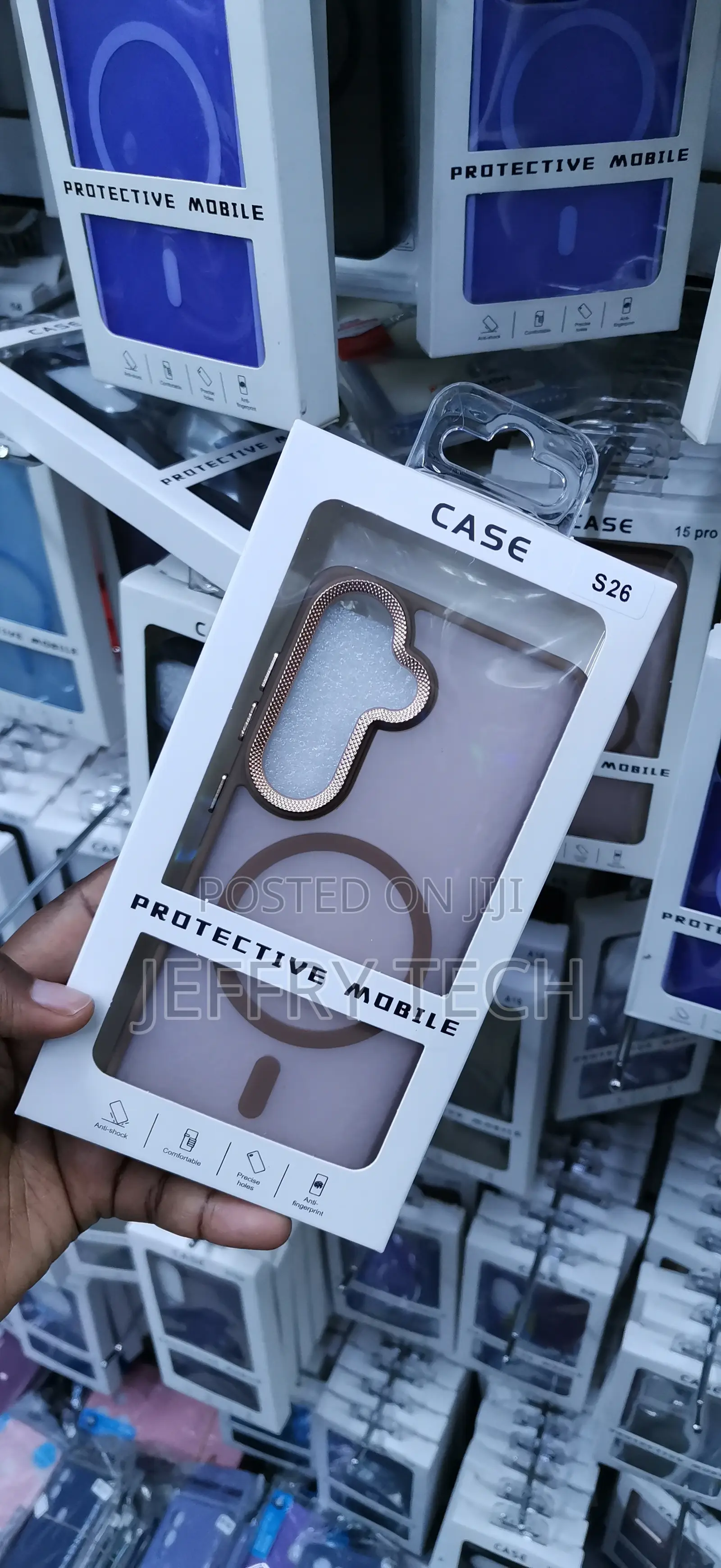 Samsung Galaxy A26 Protective Brown Phone Case