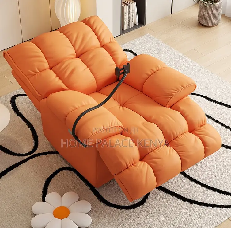 Home Sofa: Capsule Plush Rocking Electric Recliner