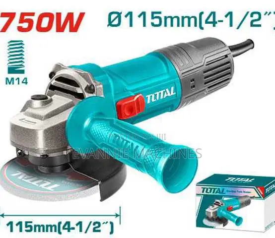 Total Tg Angle Grinder 750w 115mm