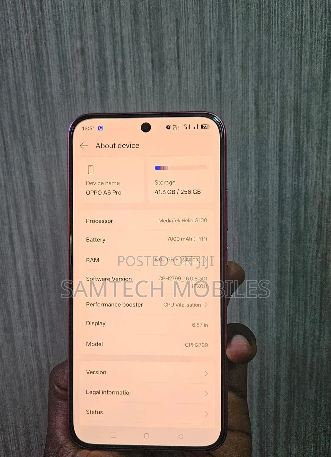 Oppo A6 Pro 256 GB Gold