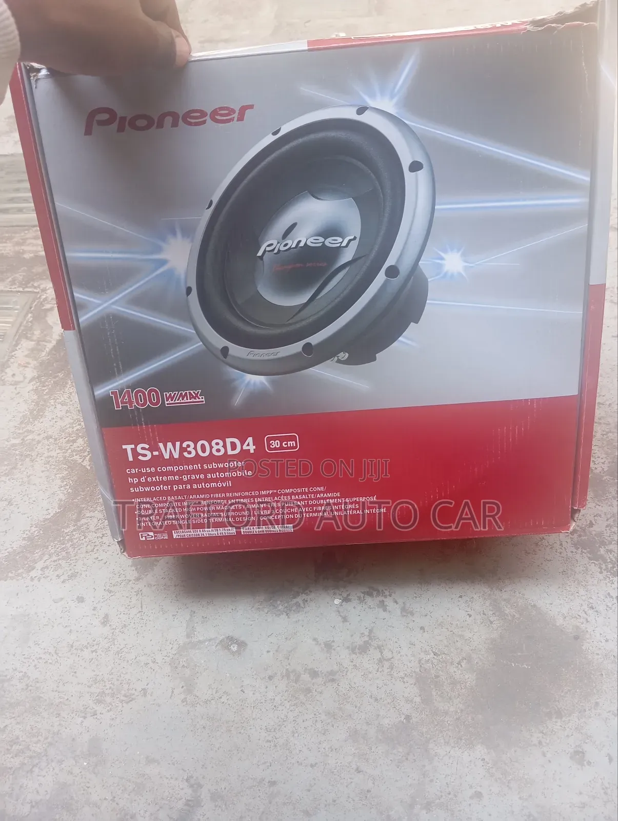 Pioneer 12 Inch 1400w Bass Speaker