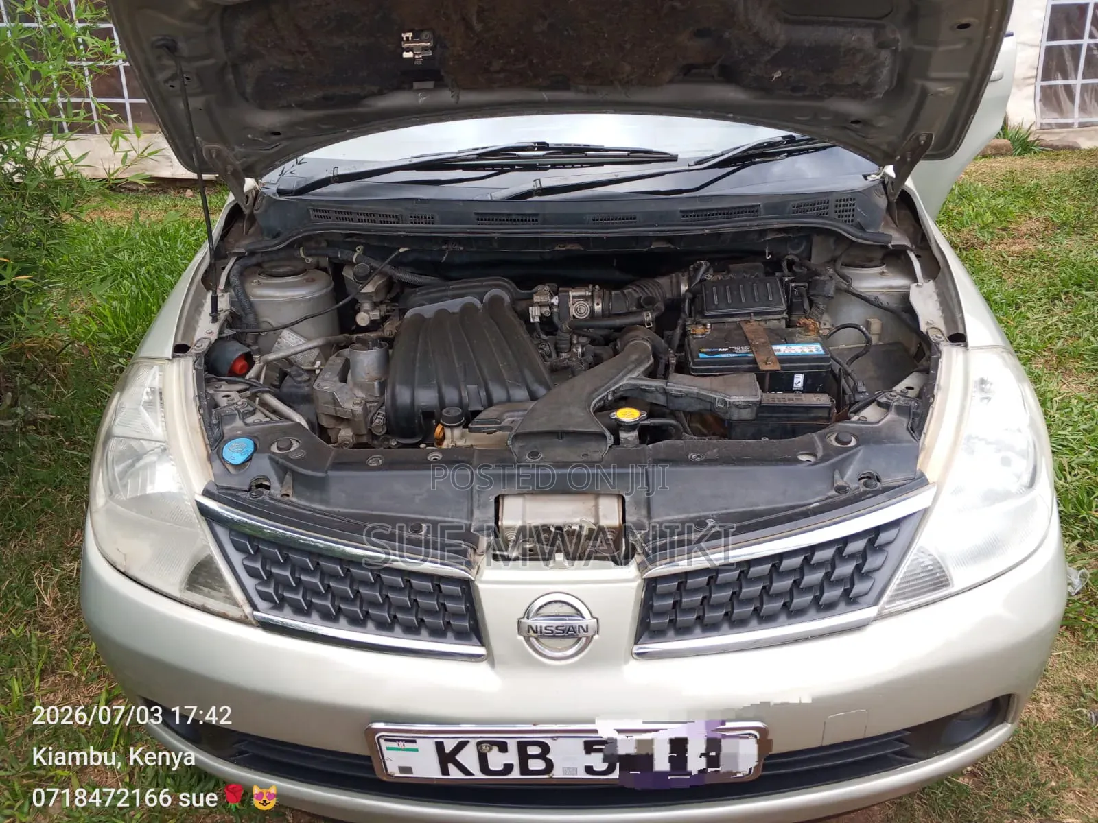 Nissan Tiida 2008 Gold