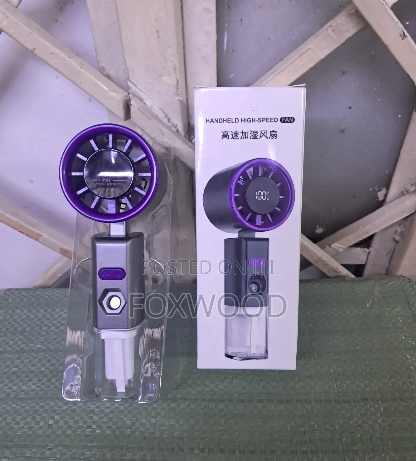 Portable Handheld Misting Fan