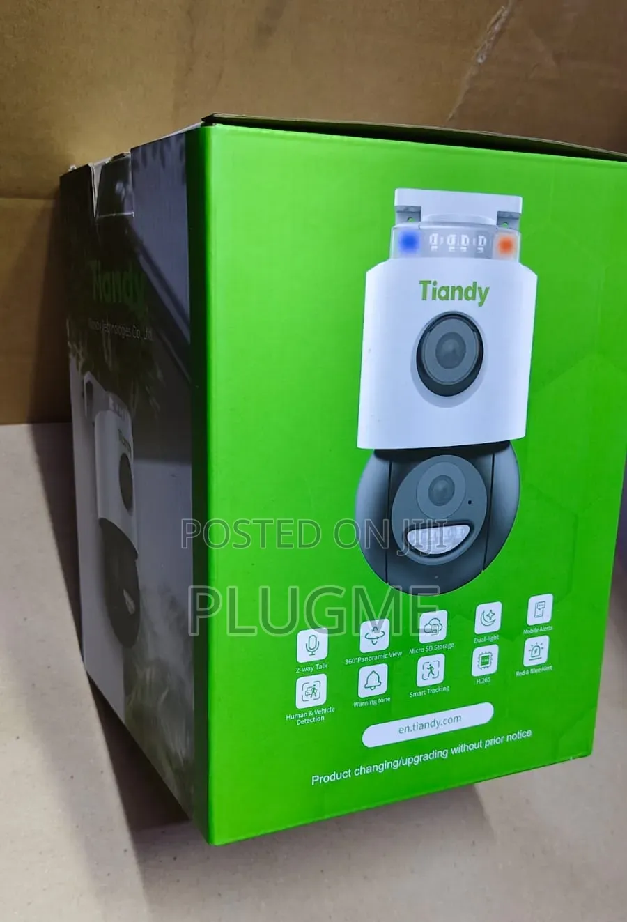 Tiandy 3mp Dual Lens PTZ Standalone Outdoor CCTV Camera
