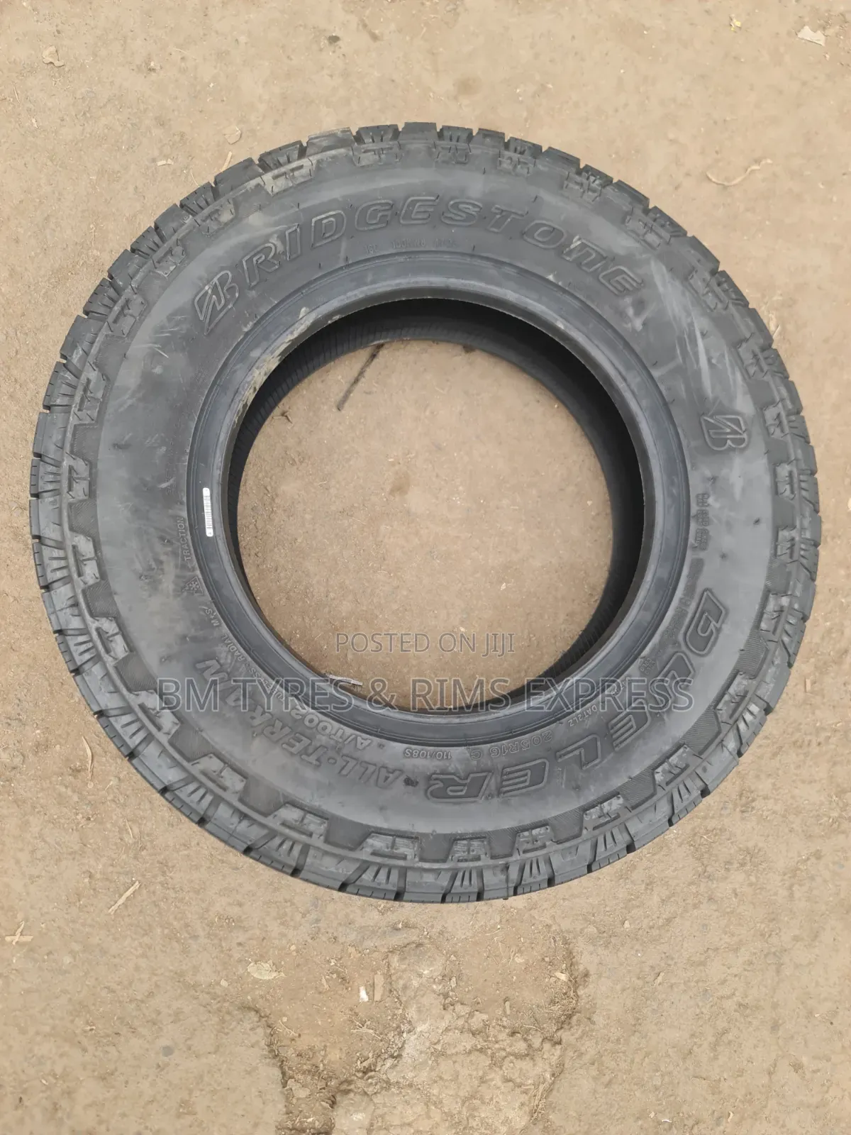 205 R16 Bridgstone Tires (All Terrain) 002.
