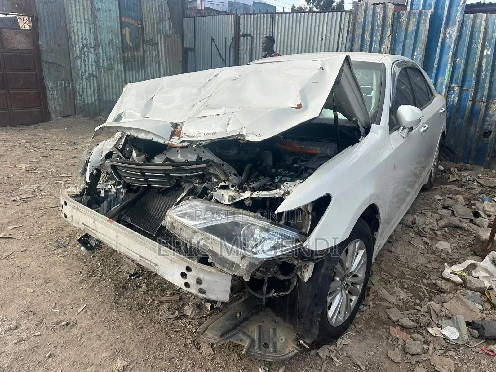 Toyota Crown 2015 White