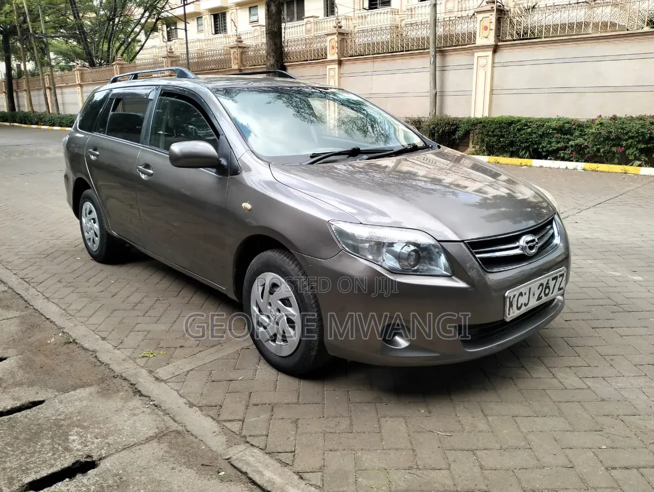 Toyota Corolla Fielder 2010 Gray