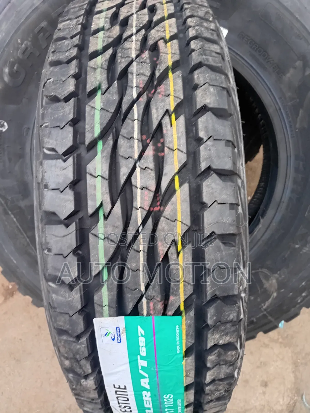 225/65r17 102s Bridgestone Made Indonesia