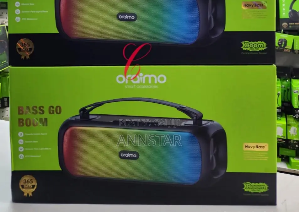 Oraimo Boom Obs-75d Bass Go Boom Speaker