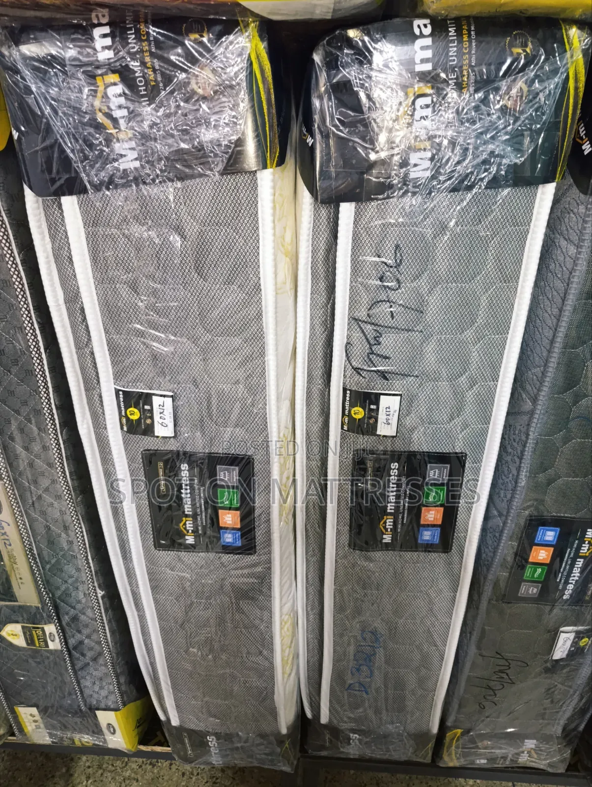 5x6x12 Pocket/Orthopedic Spring Mattresses + Free Home Delivery! 