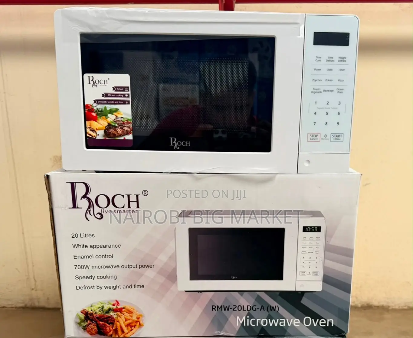 20 Litres Digital Roch Microwave