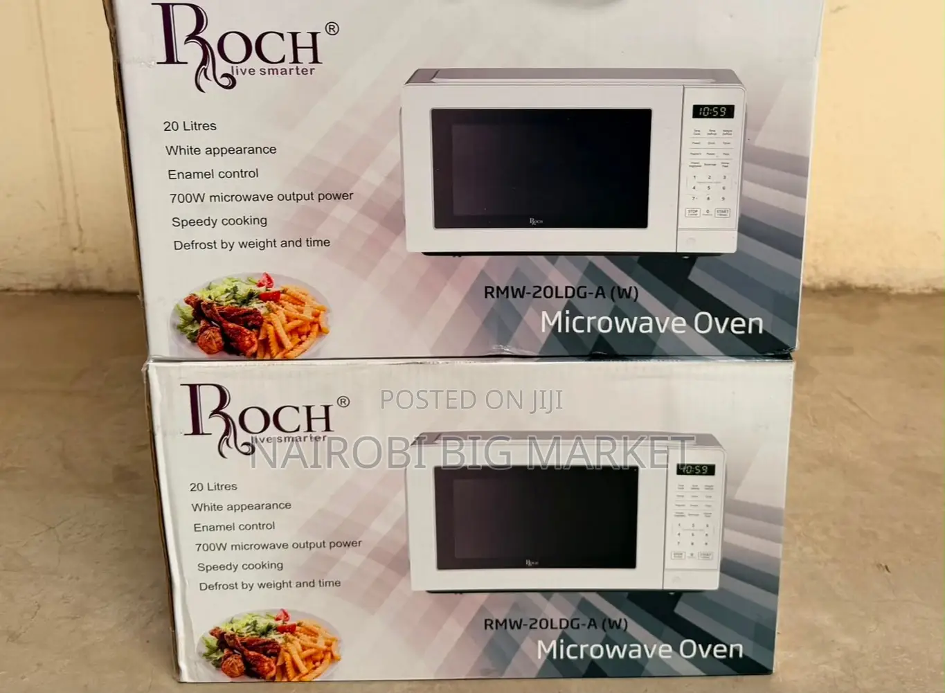 20 Litres Digital Roch Microwave