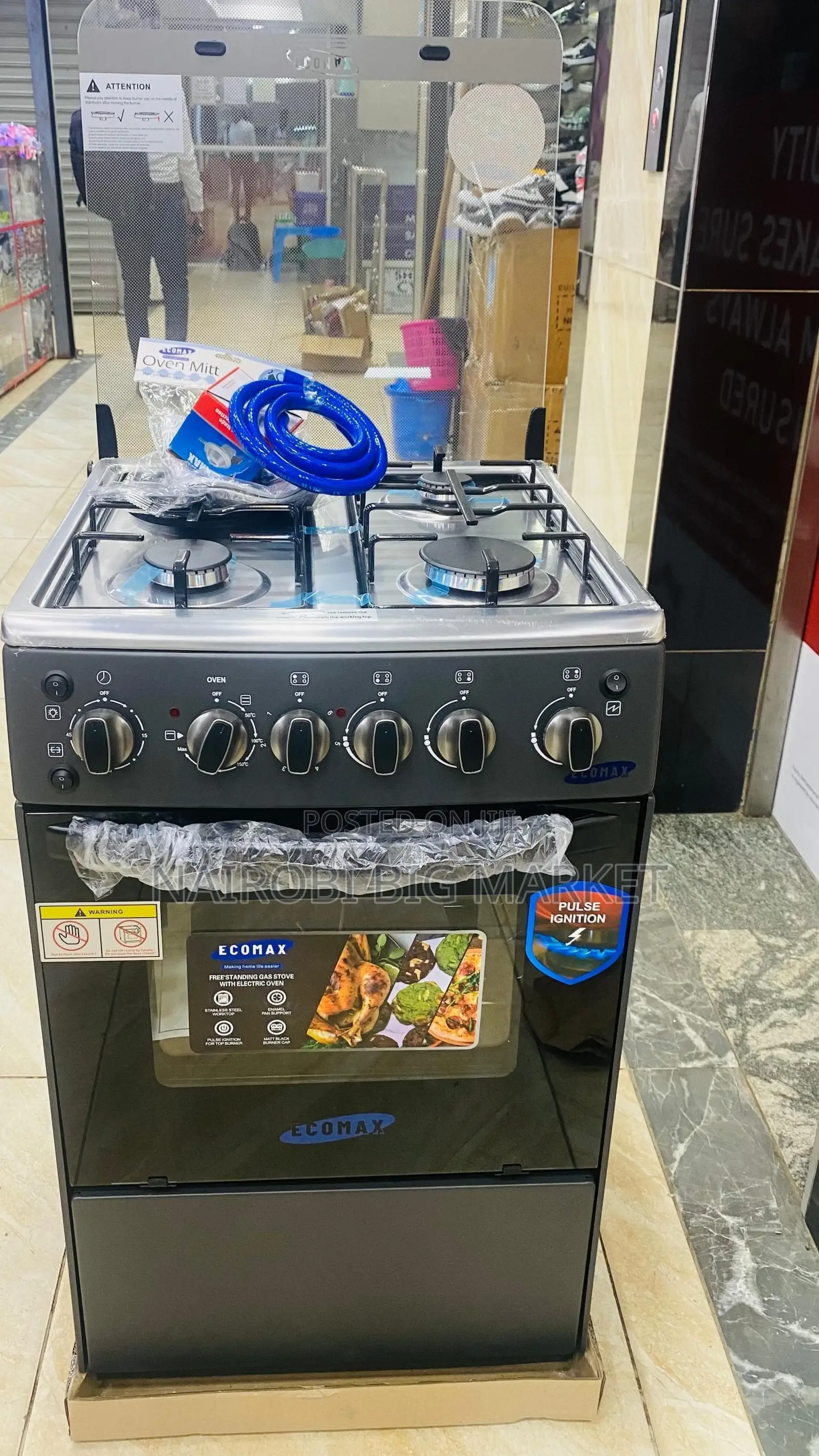 Ecomax 50*55 3+1 Standing Cooker