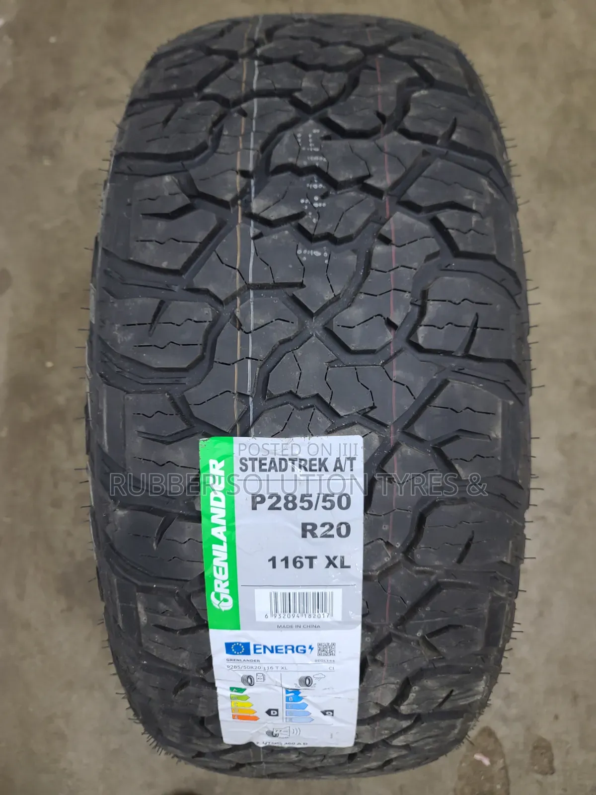 285 /50 R20 Grenlander Tyres 116t X/L Steadtrek a/T All-Terrain