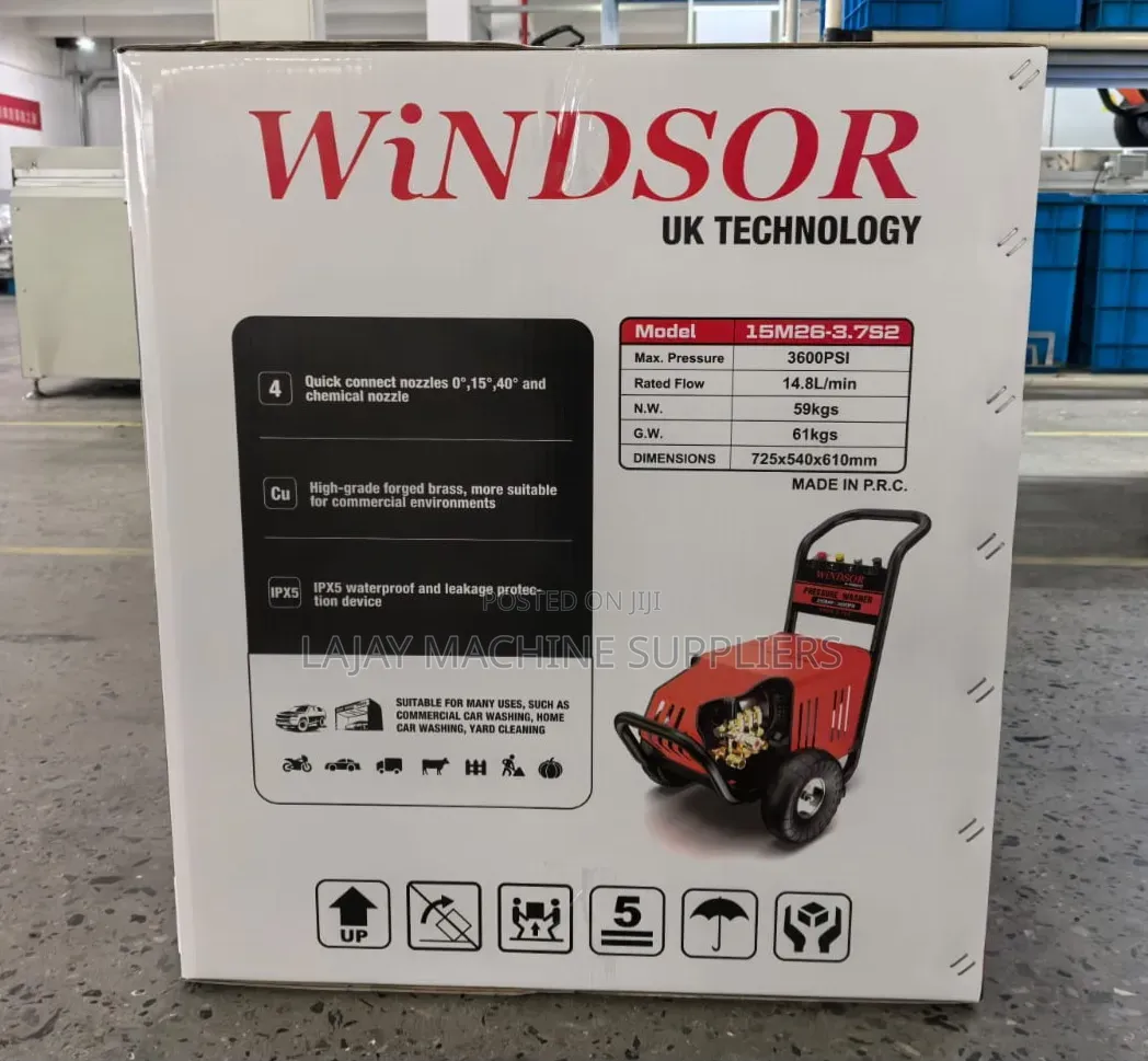 Windsor Uk Pressure Washer 3600psi 14.8l/Min