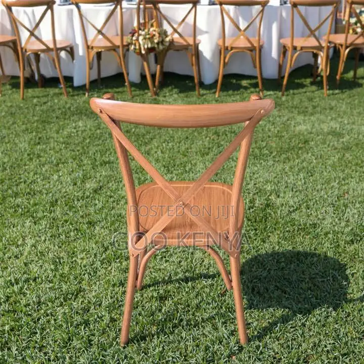 Event Chair; Heavy Duty Wooden Outdoor Banquet Chair for Weddings