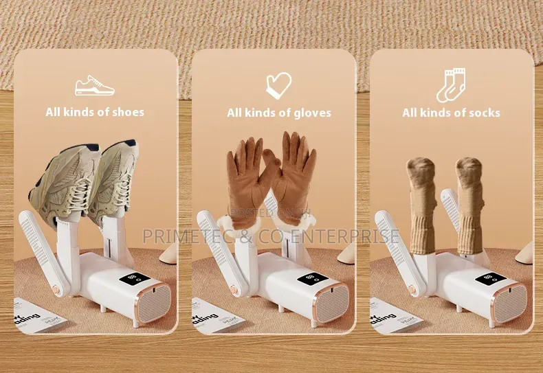 Multifunctional 2 Pairs Shoe Dryer 180w
