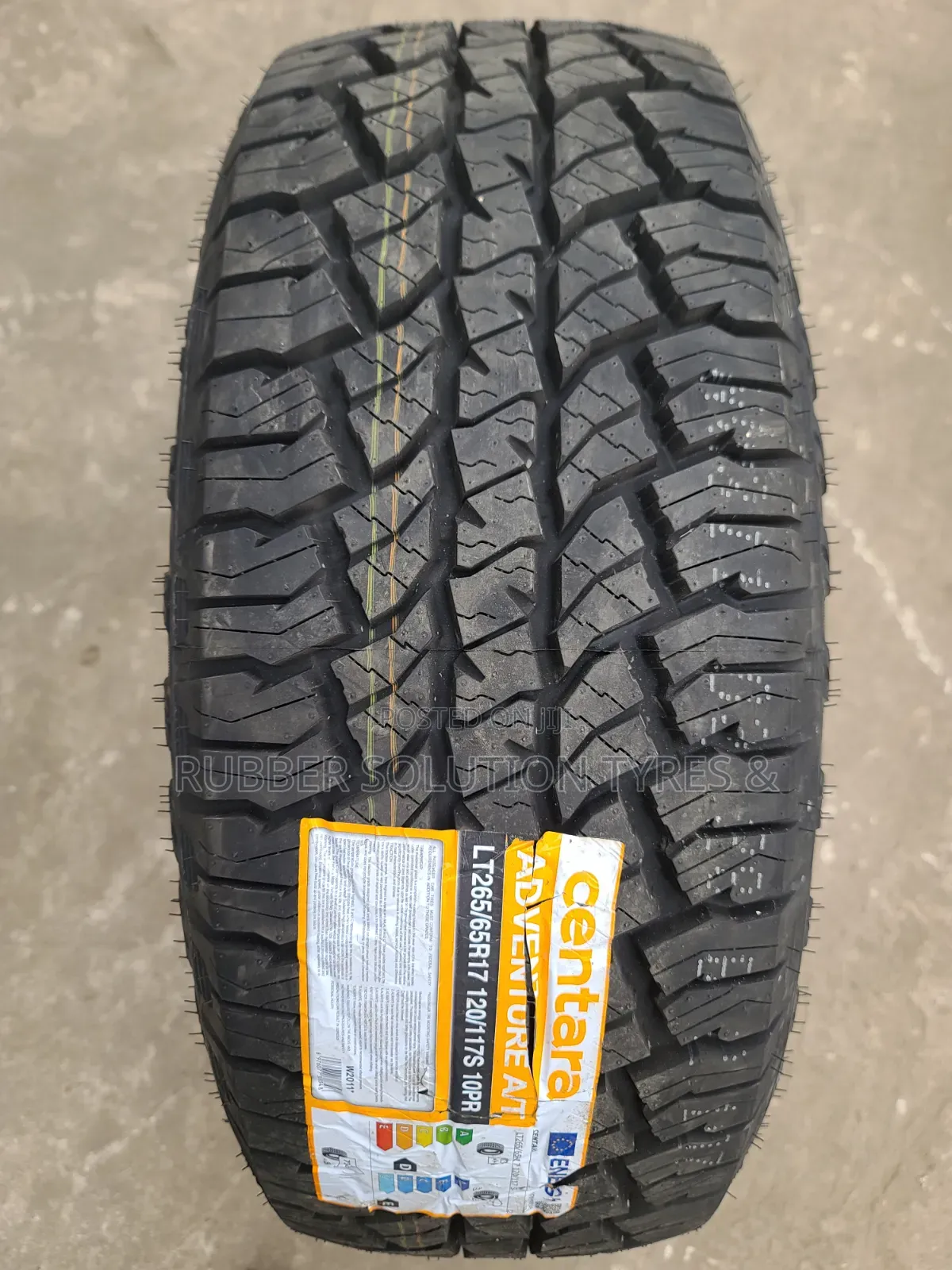 Lt 265 /55 R19 Centara Tyres Adventure a/T All-Terrain