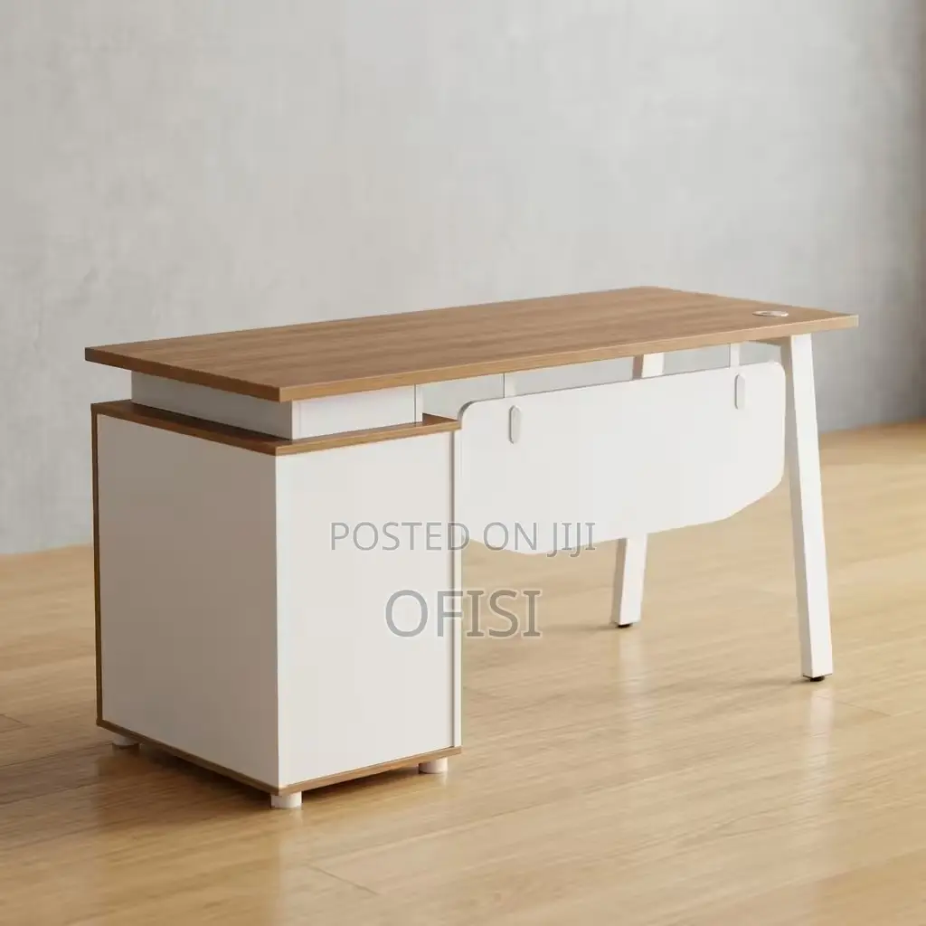 Office Desk; Home Office 120cm Study Desk With 3 Drawers