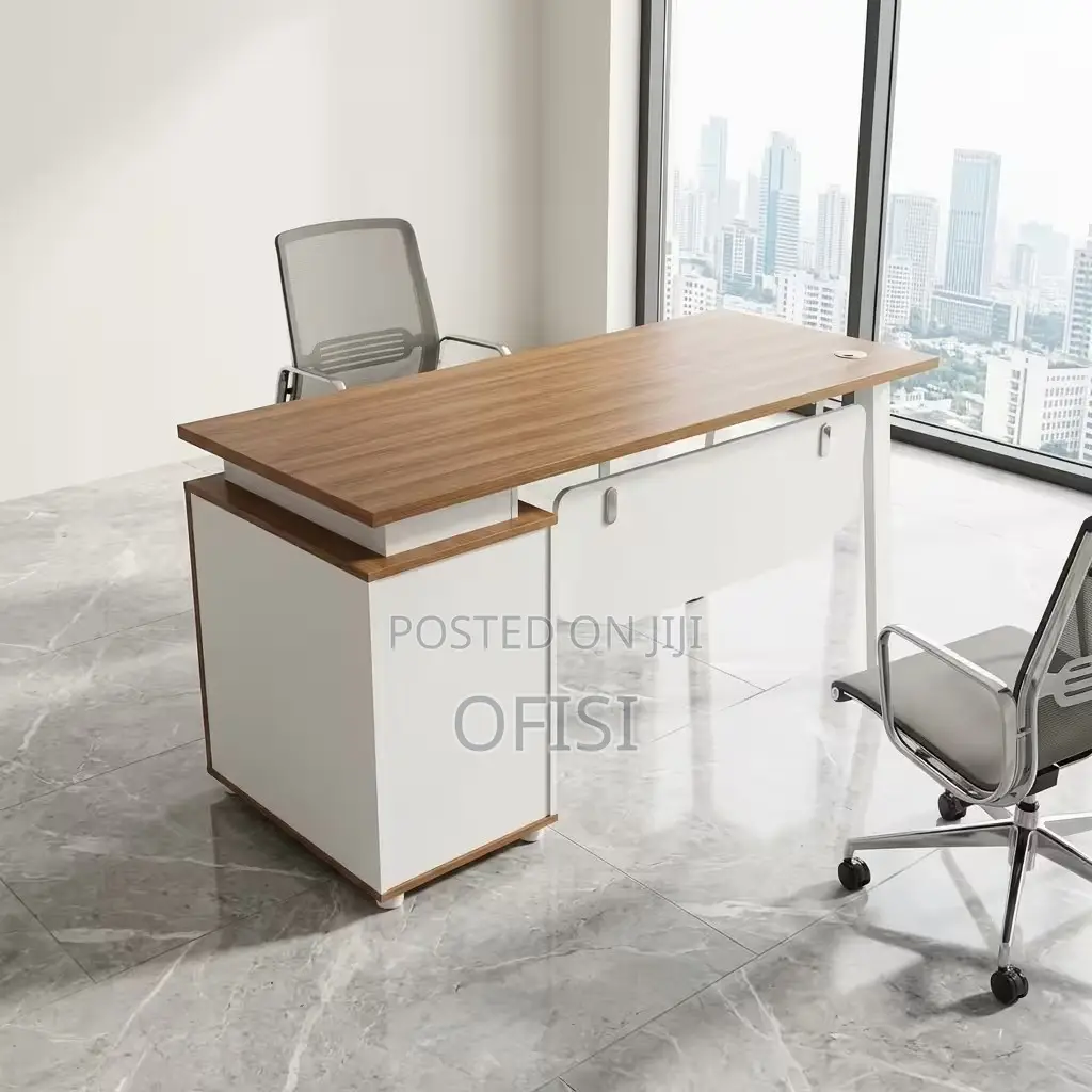 Office Desk; Home Office 120cm Study Desk With 3 Drawers