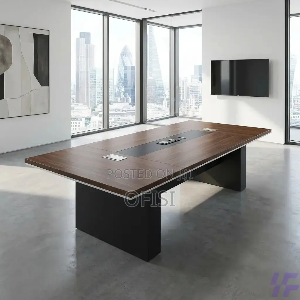 Boardroom Table; Executive 8 Seater Wooden Boardroom Table