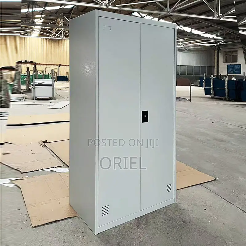 Office Cabinet : Steel 2-Door Office Storage Cabinet