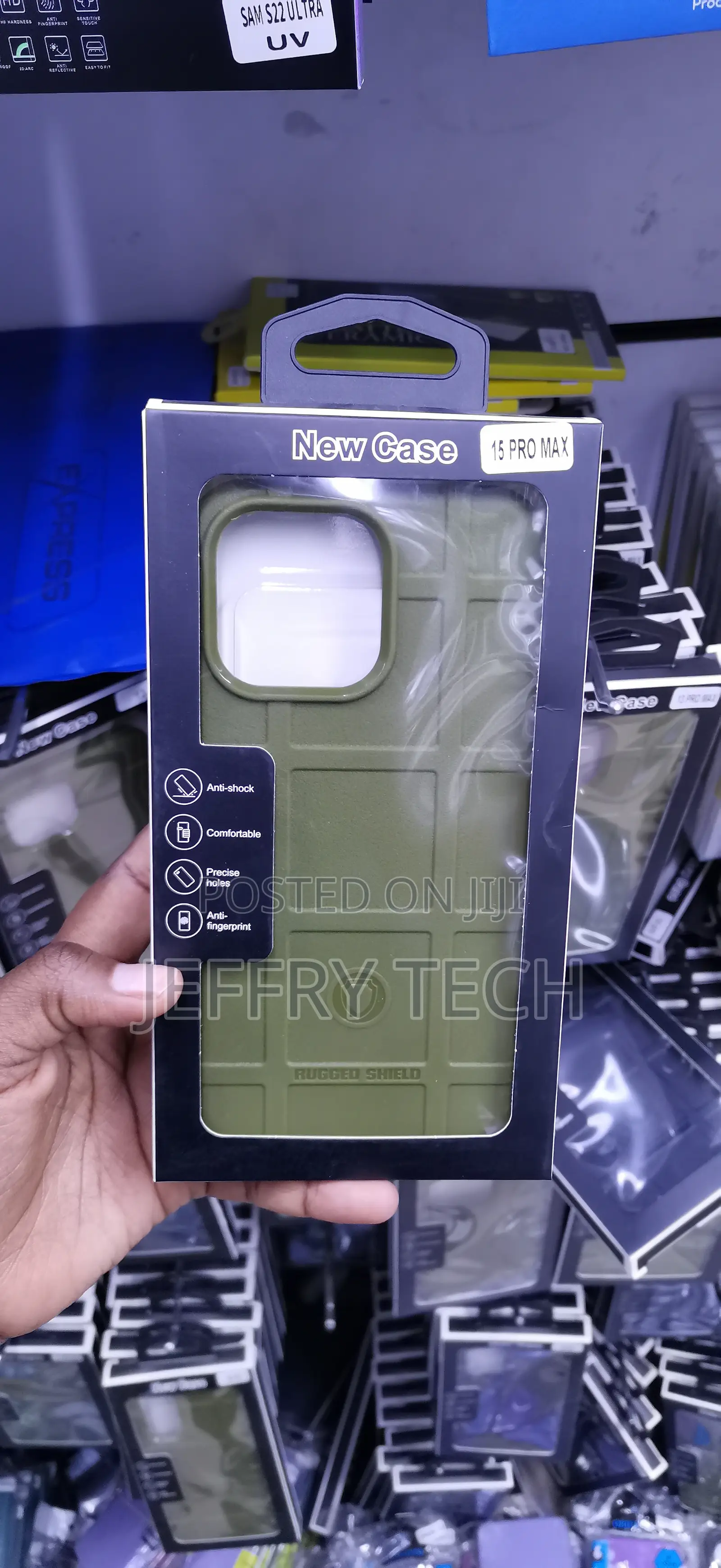 iPhone 15 Pro Max Dull-Polished Matte Finish Case
