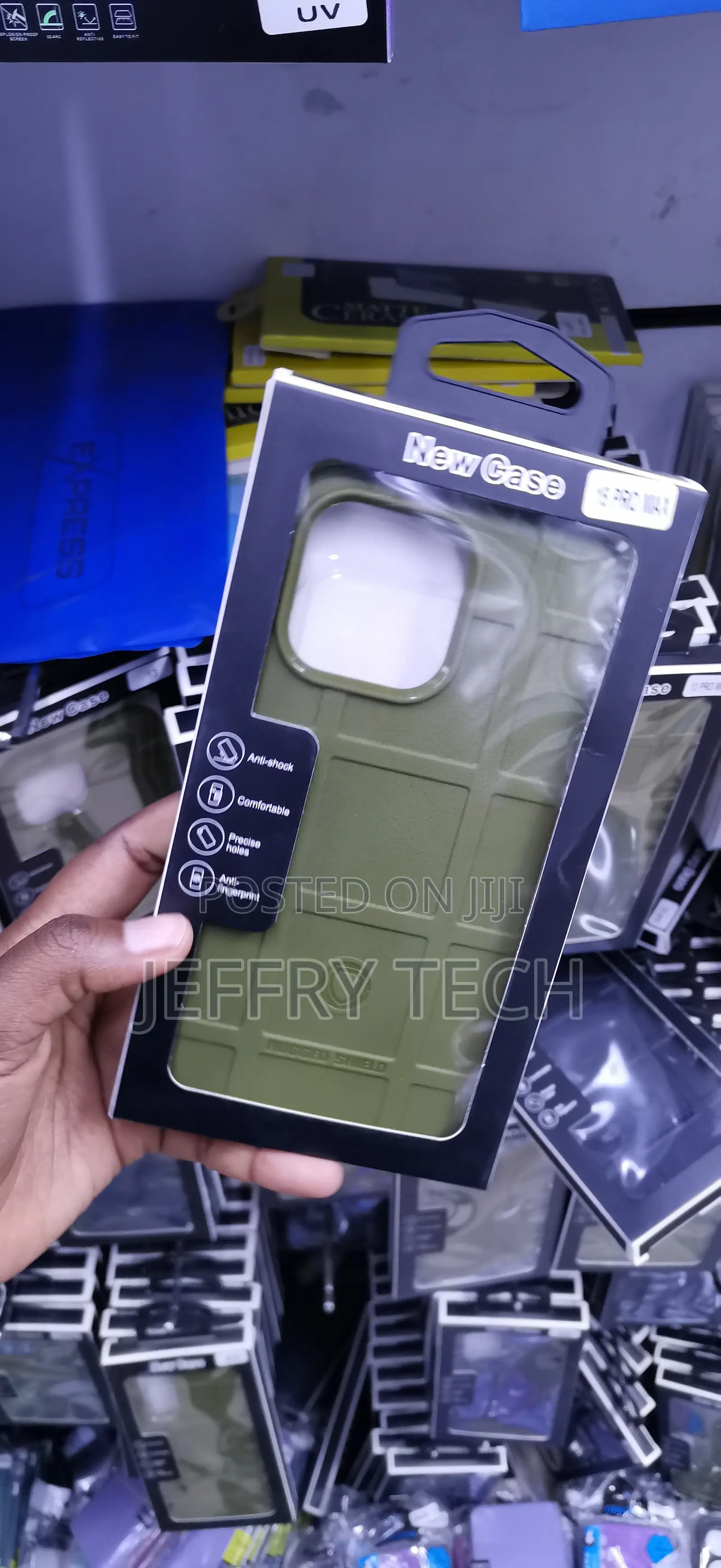 iPhone 15 Pro Max Dull-Polished Matte Finish Case