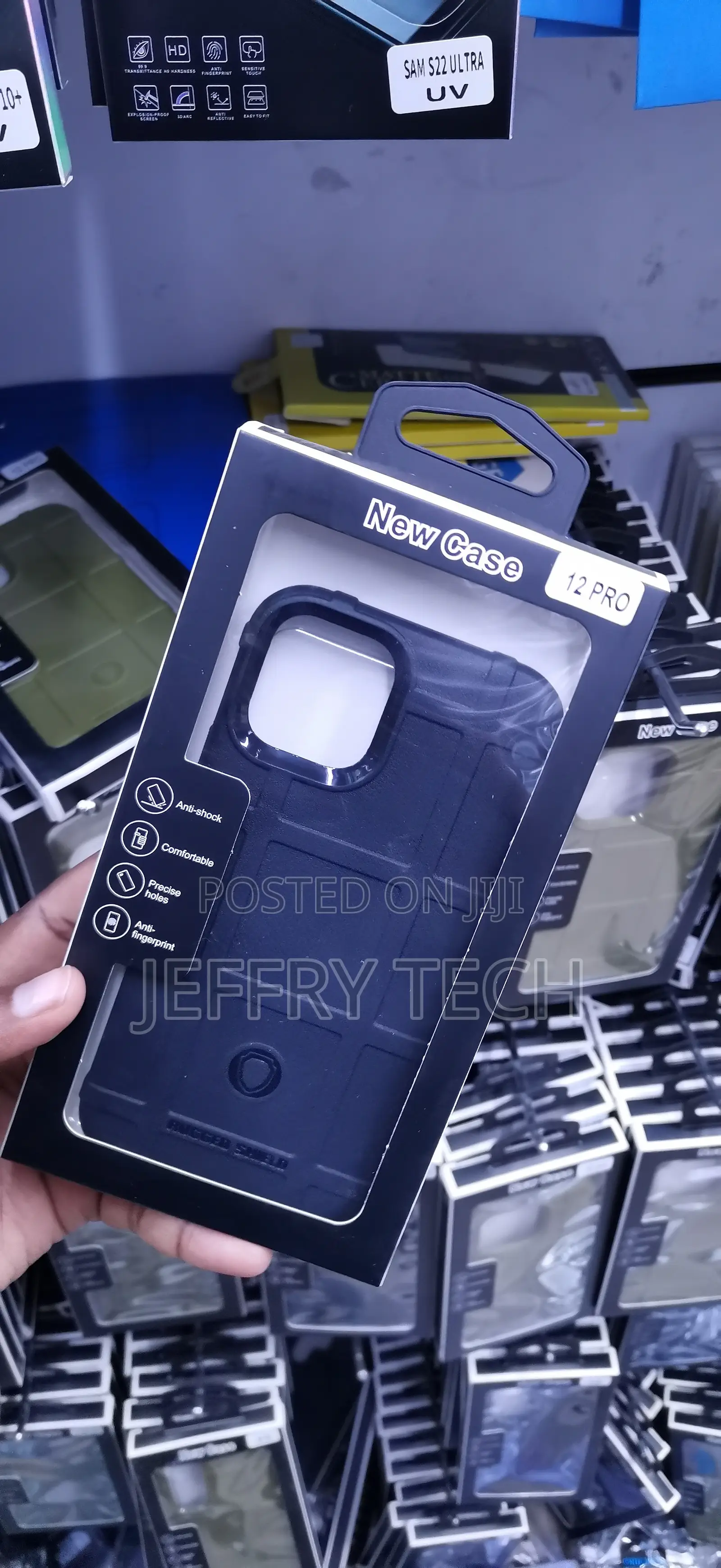 iPhone 12 Pro Rugged Shield Shockproof Soft Tpu Case