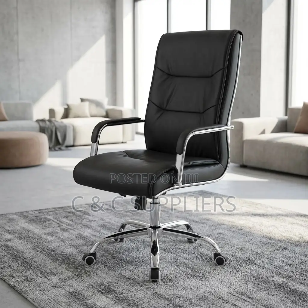 Swivel Leather Chair
