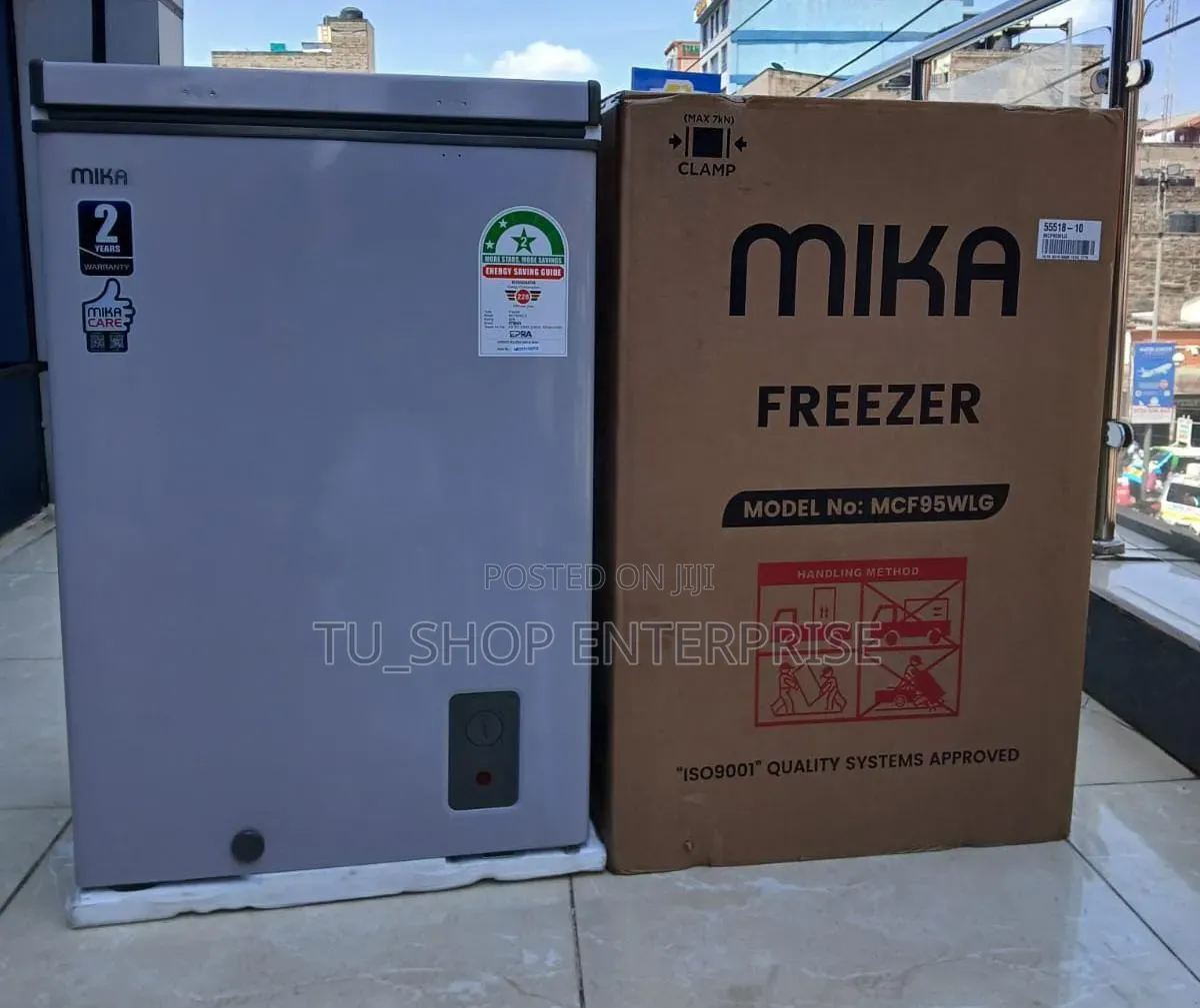 Mika 95l Chest Freezer – Compact Energy Efficient Deep Freezing .