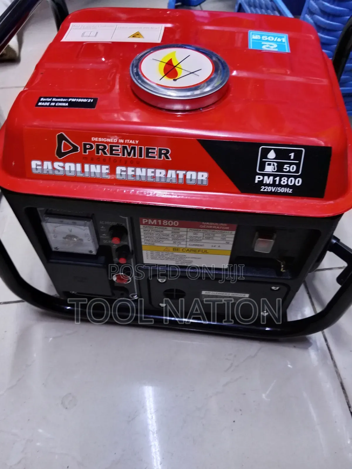 1kva Premier Gasoline Generator