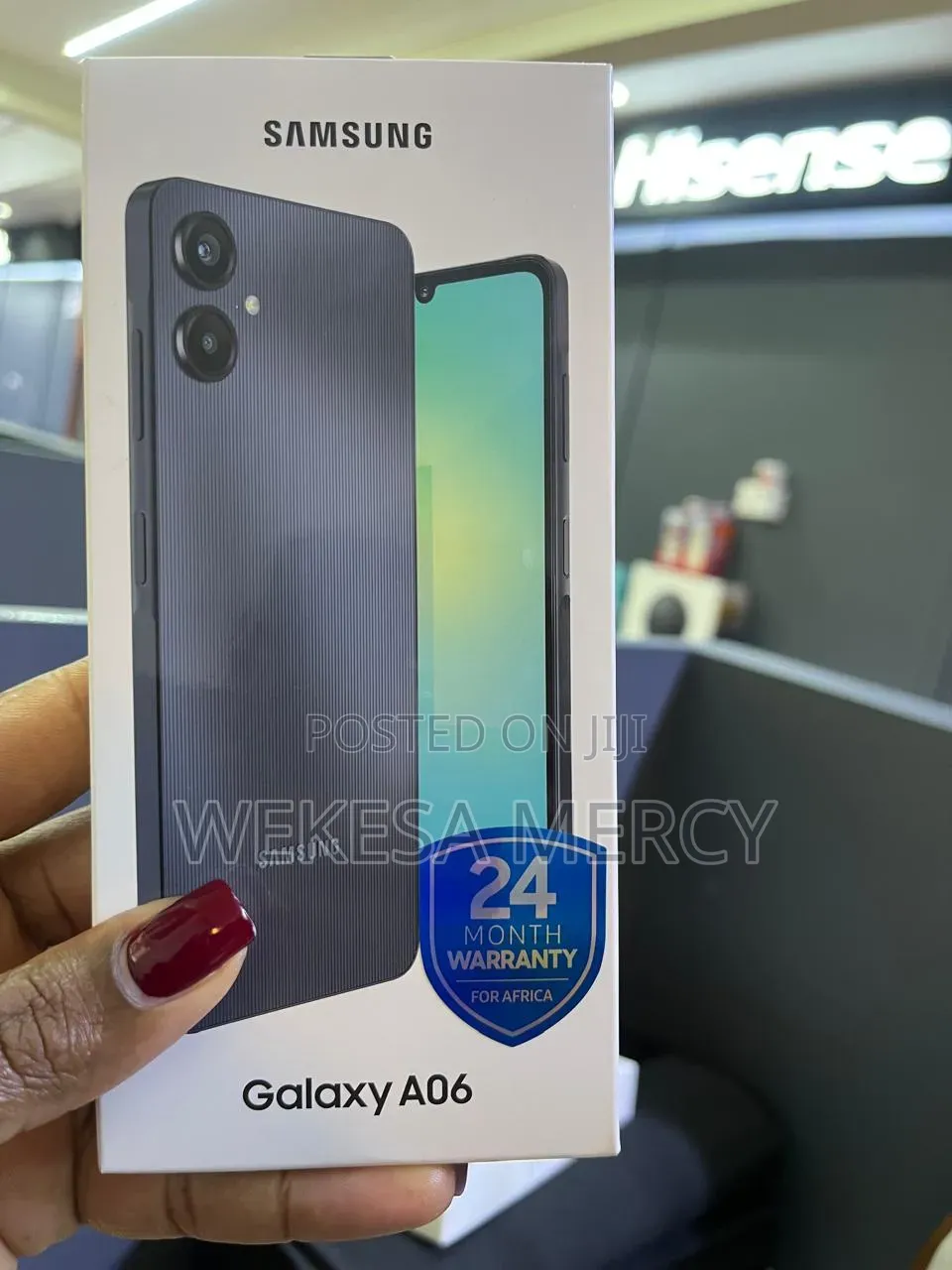 New Samsung Galaxy A06 64 GB Black