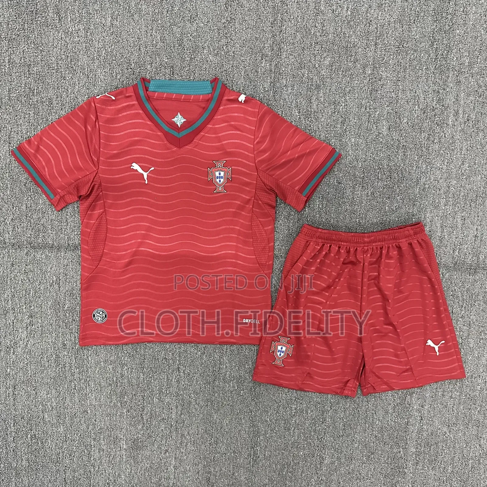 Portugal Home World Cup Kids Jersey 2026.