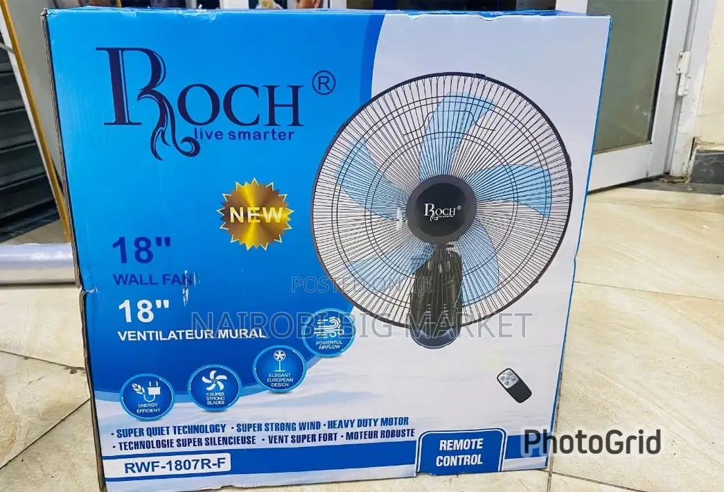 Roch 18’ Wall Fan RWF-1807r-F