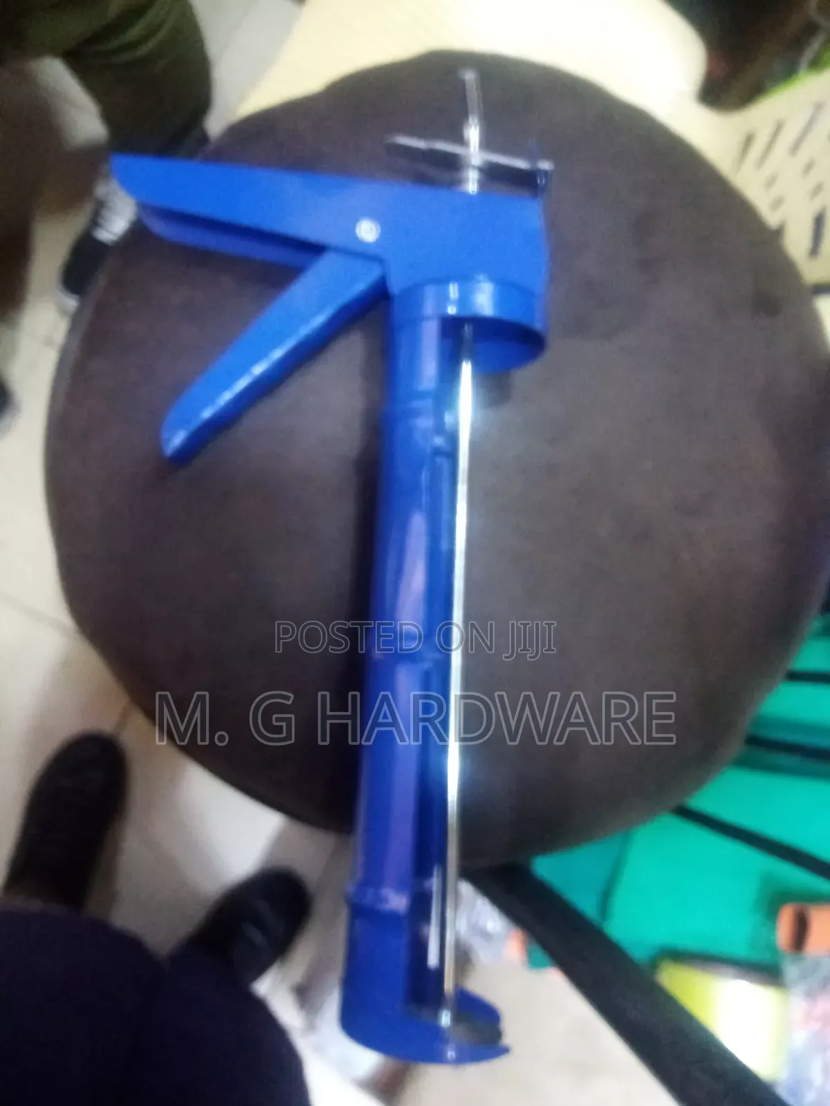 Blue Silicon Gun