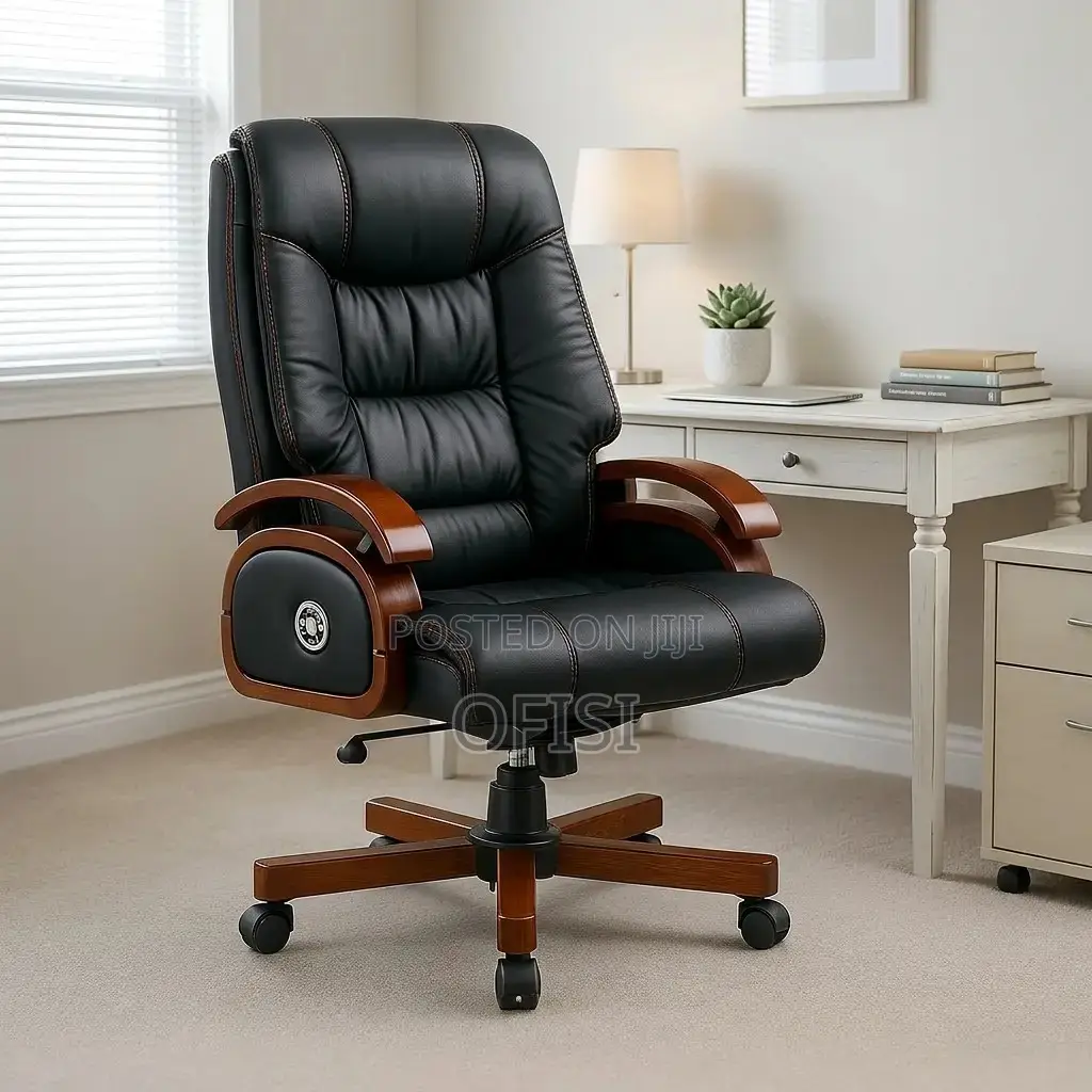 Office Chair; Ergonomic Reclining Executive Office Chair