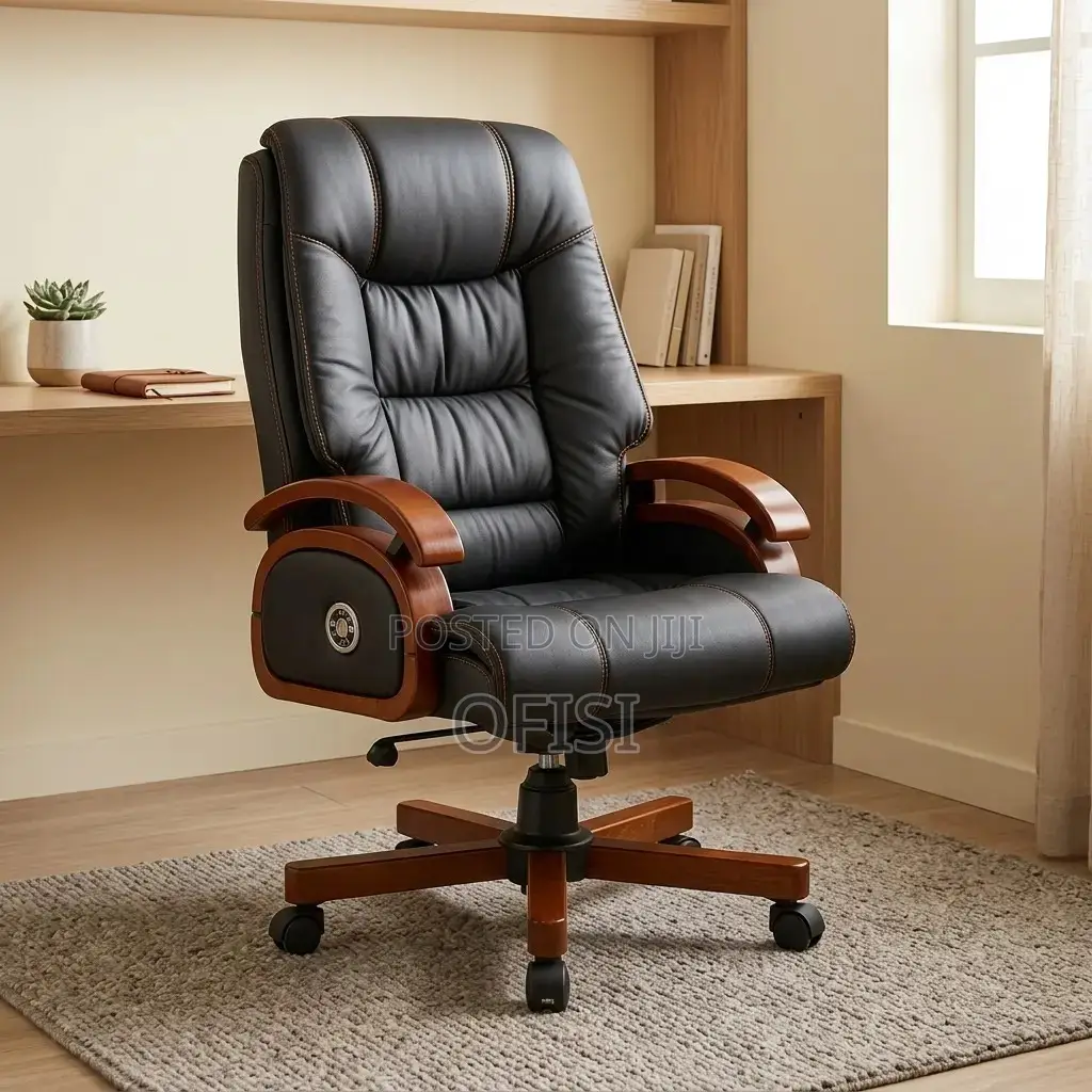 Office Chair; Ergonomic Reclining Executive Office Chair