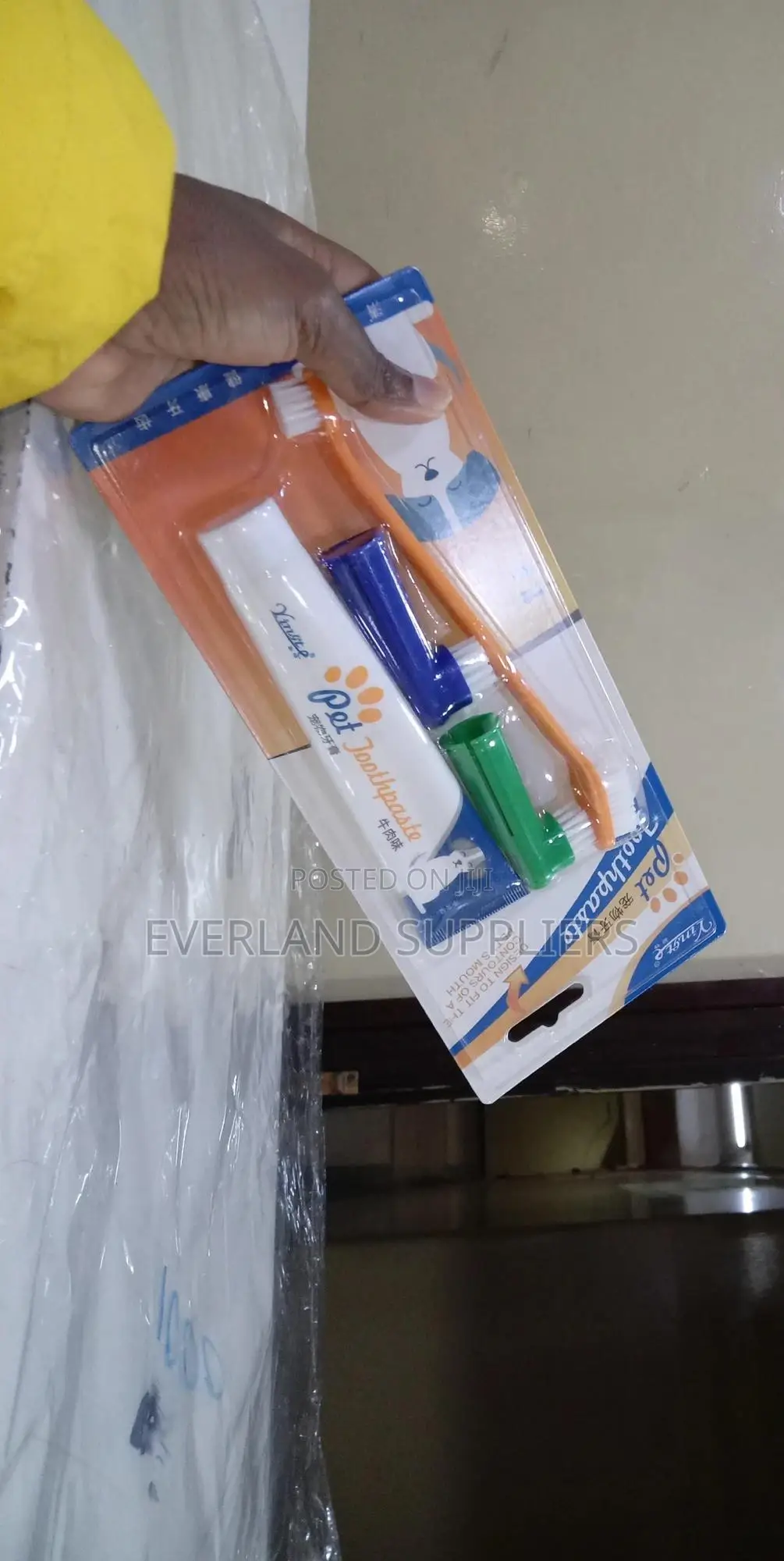 Dental Kit of Dogs and Cats Toothpaste and Toothbrush