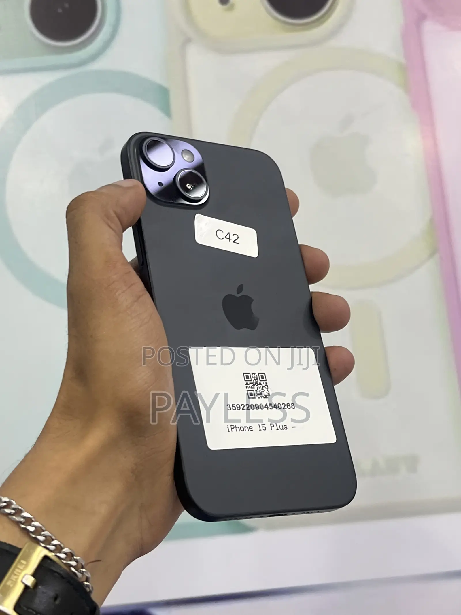 Apple iPhone 15 Plus 256 GB Black