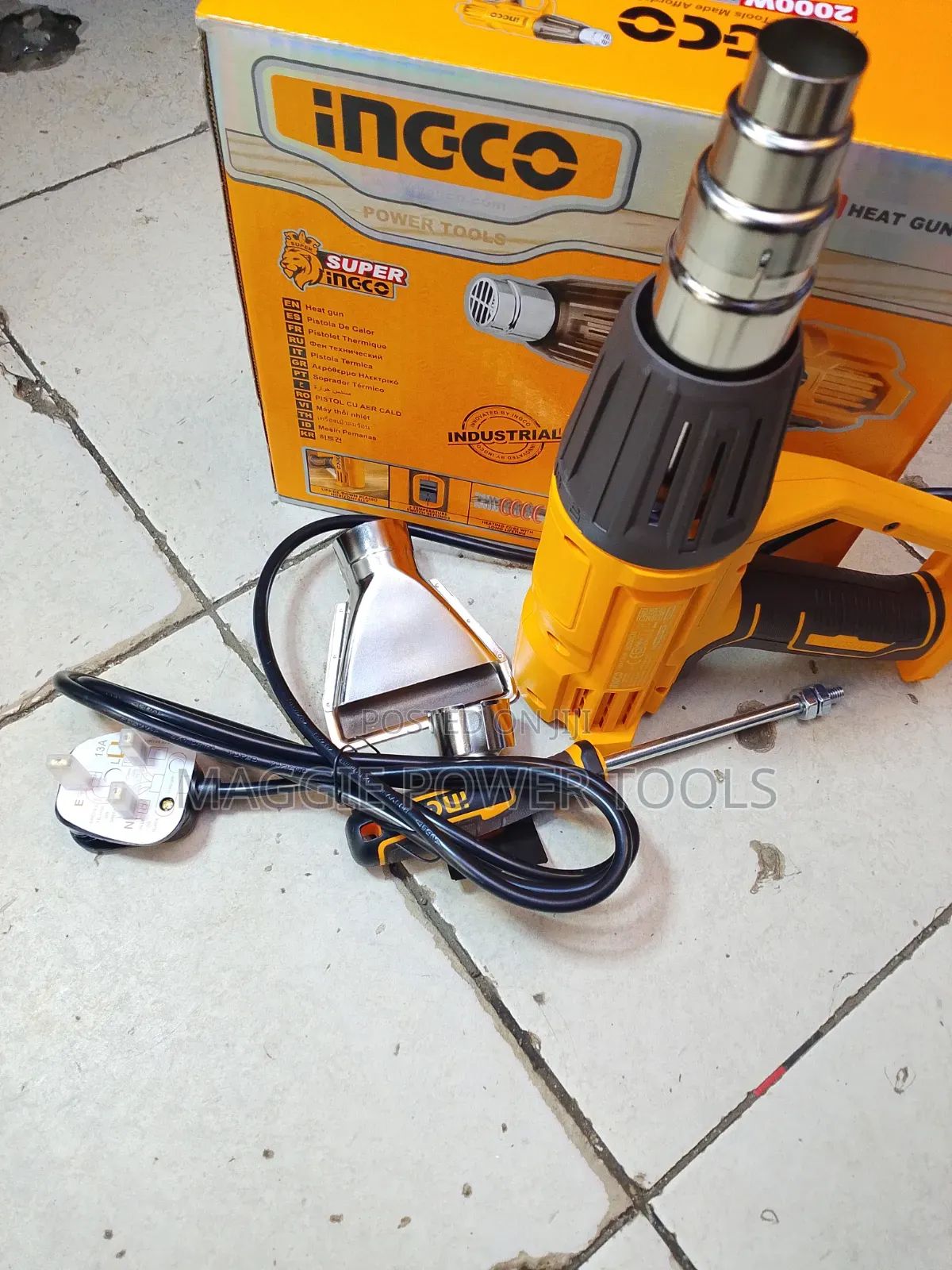 New Brand Ingco Electric Heat Gun/2000w Ingco Electric Heat Gun