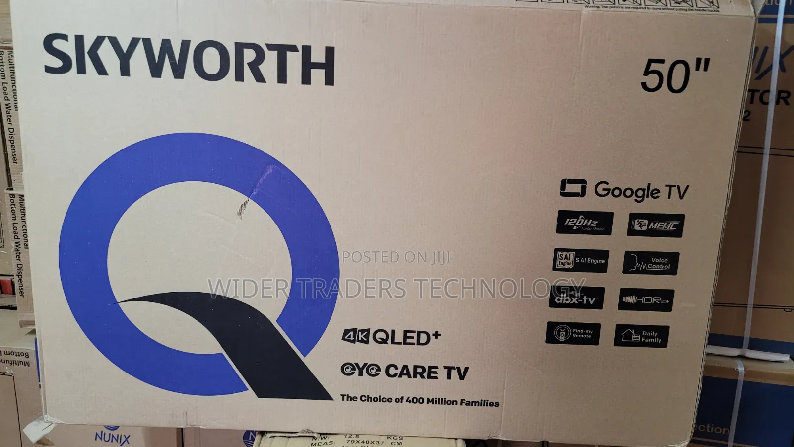 50-Inch Skyworth Qled+ Google Tv