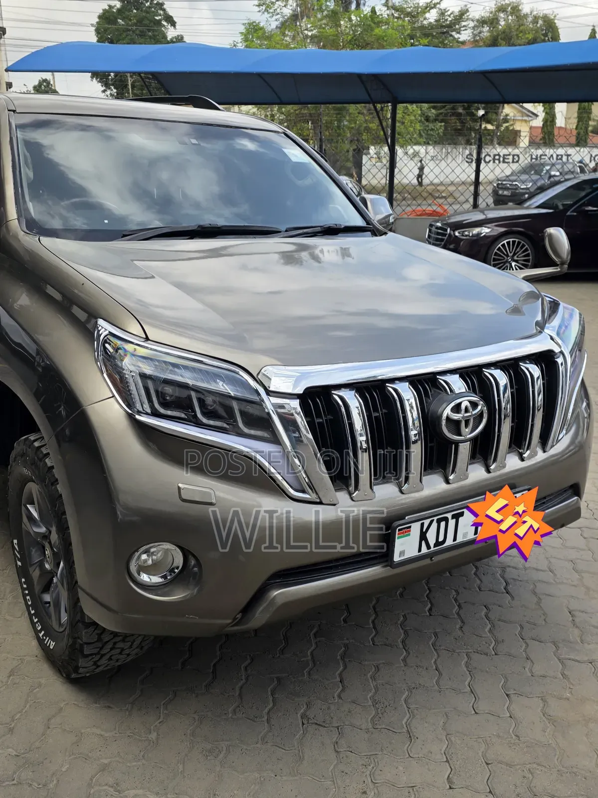 Toyota Land Cruiser Prado 2015 Gold