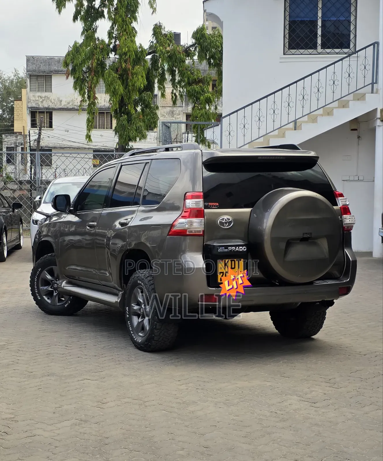 Toyota Land Cruiser Prado 2015 Gold